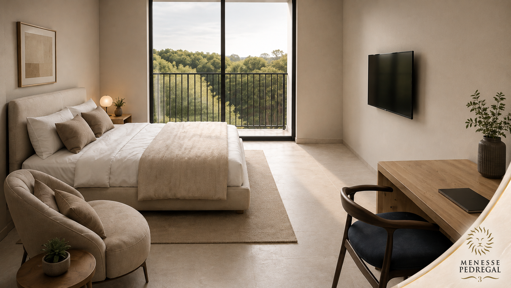 Artist render of a planned studio interior